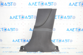Tesla Model S 12-20 black center pillar trim lower right, with black insert