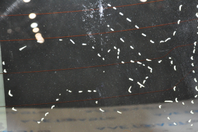 Rear glass of the tailgate of Jeep Grand Cherokee WK2 14-21 tinted, small scratches, scratches from the wiper, contact unsoldered