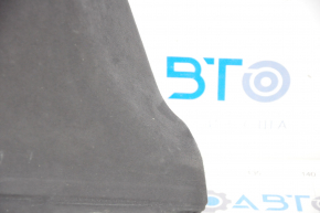 Center pillar trim upper belt left Tesla Model S 16-20 rest, black suede, swollen suede