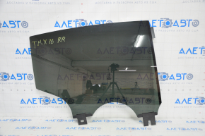 Glass door rear right side Tesla Model X 16-21 type 1, tinted