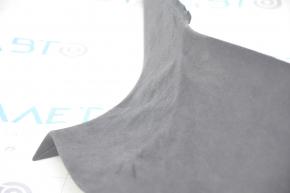 Rear Trunk Pillar Cover Right Tesla Model S 12-20 Black Suede, Suede Bulged