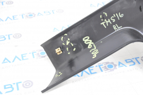 Rear pillar trim lower left Tesla Model S 16-20 rest, black, with black insert, broken fastener