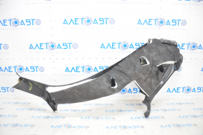 Rear pillar trim lower left Tesla Model S 16-20 rest, black, with black insert, broken fastener