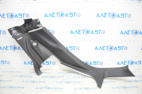 Rear pillar trim lower left Tesla Model S 16-20 rest, black, with black insert, broken fastener