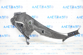 Rear pillar trim lower right Tesla Model S 16-20 rest, black, with black insert, pokes on chrome