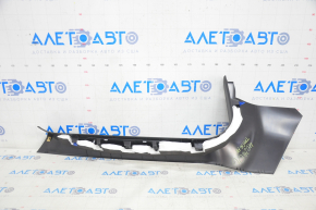 Door sill trim front right Tesla Model S 12-20 black, with chrome trim, chrome trim