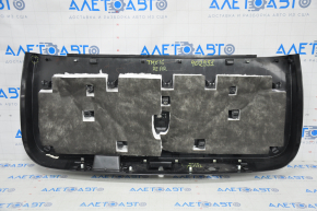 Lower tailgate trim Tesla Model X 16-21 complete black, scratches, scuffed, broken fasteners