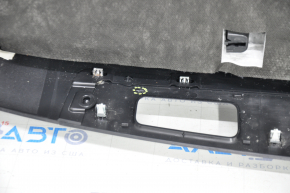 Lower tailgate trim Tesla Model X 16-21 complete black, scratches, scuffed, broken fasteners