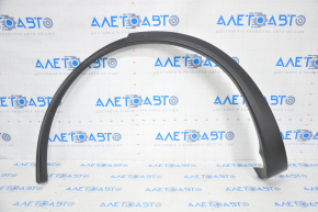 Rear left fender arch trim Tesla Model X 16-21 broken mount, fracture, dented, scratches, scuffed