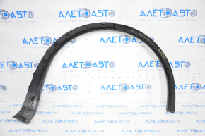 Rear left fender arch trim Tesla Model X 16-21 broken mount, fracture, dented, scratches, scuffed