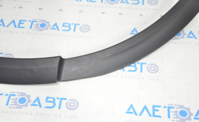 Rear left fender arch trim Tesla Model X 16-21 broken mount, fracture, dented, scratches, scuffed