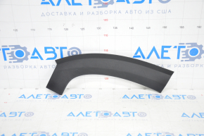 Trunk opening trim inner right Tesla Model X 16-21 black, worn