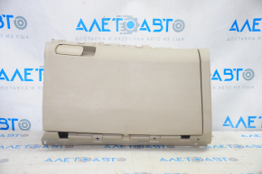 Glove box, glove compartment Honda Accord 13-17 beige, no lock, scratches, whitened plastic