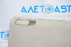 Glove box, glove compartment Honda Accord 13-17 beige, no lock, scratches, whitened plastic