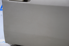 Glove box, glove compartment Honda Accord 13-17 beige, no lock, scratches, whitened plastic