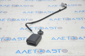 Seat Belt Latch Rear Left Tesla Model S 16-20 Black With Sensor