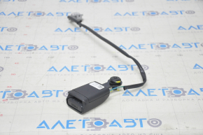 Seat Belt Latch Rear Center Tesla Model S 16-20 Black, With Sensor