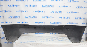 Rear bumper bare Tesla Model S 16-20 rest, for parking brakes, black, break fastening