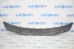 Tesla Model S 16-20 rear bumper trim, black, gloss
