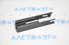 Driver's seat runner trim rear left Tesla Model X 16-21 broken mount