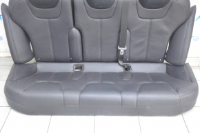 Rear row of seats 2 row Tesla Model S 16-20 rest, leather black