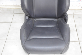 Passenger seat Tesla Model S 16-20 rest, with airbag, leather black, electric