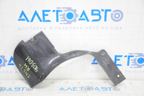 Rear right threshold plug Tesla Model S 16-20 rest, black gloss, scratches