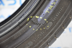 Tyre R19 245/45 Goodyear 2013 all-season 6mm cuts