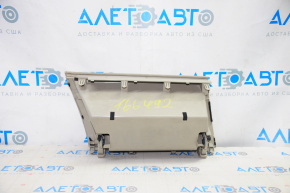 Glove box, glove compartment Toyota Prius V 12-17 upper light gray, tears, pokes