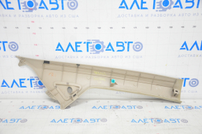 Front pillar trim left Lexus RX300 RX330 RX350 RX400h 04-09 beige, chemically treated