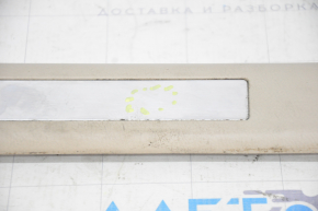 Door sill trim with illumination front left Lexus RX300 RX330 RX350 RX400h 04-09 beige, scratches, bumps on chrome