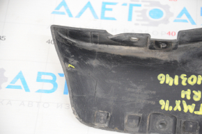 Rear right threshold mudguard Tesla Model X 16-21 broken fastener, for cleaning
