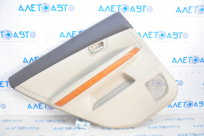 Door trim card rear left Lexus RX300 RX330 RX350 RX400H 04-09 beige, scratches