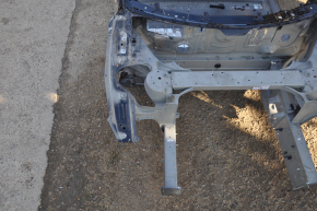 Tesla Model S 16-20 rest RWD front right quarter on body, aluminum panel, black