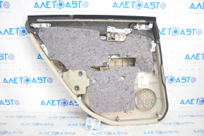 Door trim card rear right Lexus RX300 RX330 RX350 RX400h 04-09 beige, speaker mesh is broken