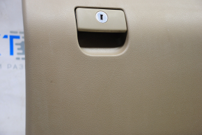 Glove box, lower glove compartment Toyota Sequoia 08-16 beige, scratches