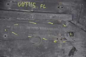 Left underbody protection Subaru Outback 15-19 dented, worn