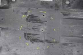 Left underbody protection Subaru Outback 15-19 dented, worn