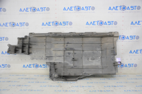 Right bottom protection Subaru Outback 15-19 dented, worn