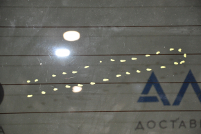 Rear glass of the trunk door Toyota Sequoia 08-16 tinted, scratches