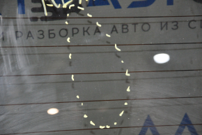 Rear glass of the trunk door Toyota Sequoia 08-16 tinted, scratches