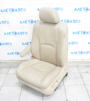 Driver's seat Lexus RX300 RX330 RX350 RX400h 04-09 with airbag, beige leather, electric