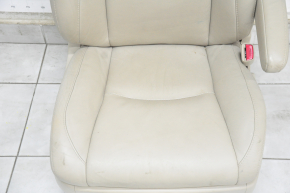 Passenger seat Lexus RX300 RX330 RX350 RX400h 04-09 with airbag, beige leather, electric