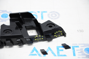Front bumper mount left VW Jetta 11-14 USA broken 2 latches
