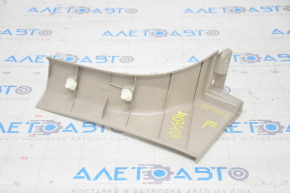 Trunk opening trim left Lexus RX300 RX330 RX350 RX400h 04-09 beige, worn