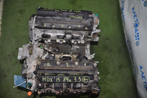 Acura MDX 16-20 3.5 84k engine emulsion, spins, 9-9-9-9-9-9, broken dipstick