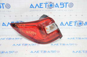 Light outer wing left Subaru Outback 15-19