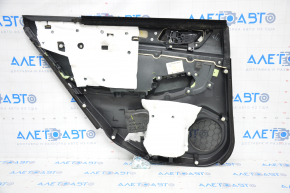 Door trim card rear right Subaru Outback 15-19 black, leather, wood insert