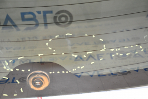 Kia Sorento 2014-2015 rear trunk glass, tinted, scratches, contact unsoldered
