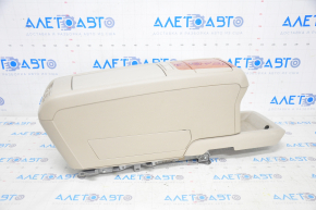 Central console armrest and cup holders Lexus RX300 RX330 RX350 RX400h 04-09 beige, scratches